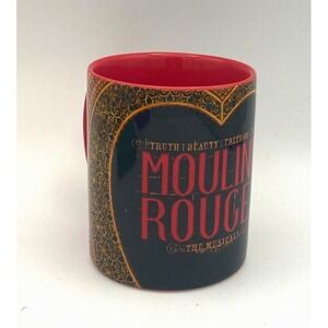 Moulin Rouge‎ Coffee Tea Mug Red Paris France Musical